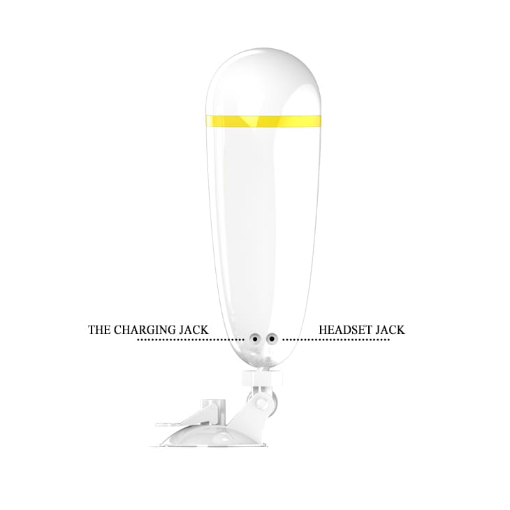 AD45E Wall-Mount Vibrating Audio Pussy for Intense Pleasure