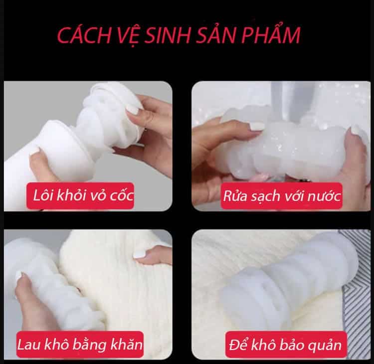 AD50 Cốc Thủ Dâm Nam Cao Cấp Kích Thích Tê Tái Cực Phê