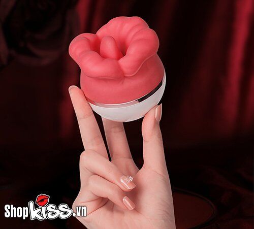  Cửa hàng bán Máy rung liếm và bú mút âm vật môi đỏ hoa hồng Big Mouth Rose loại tốt