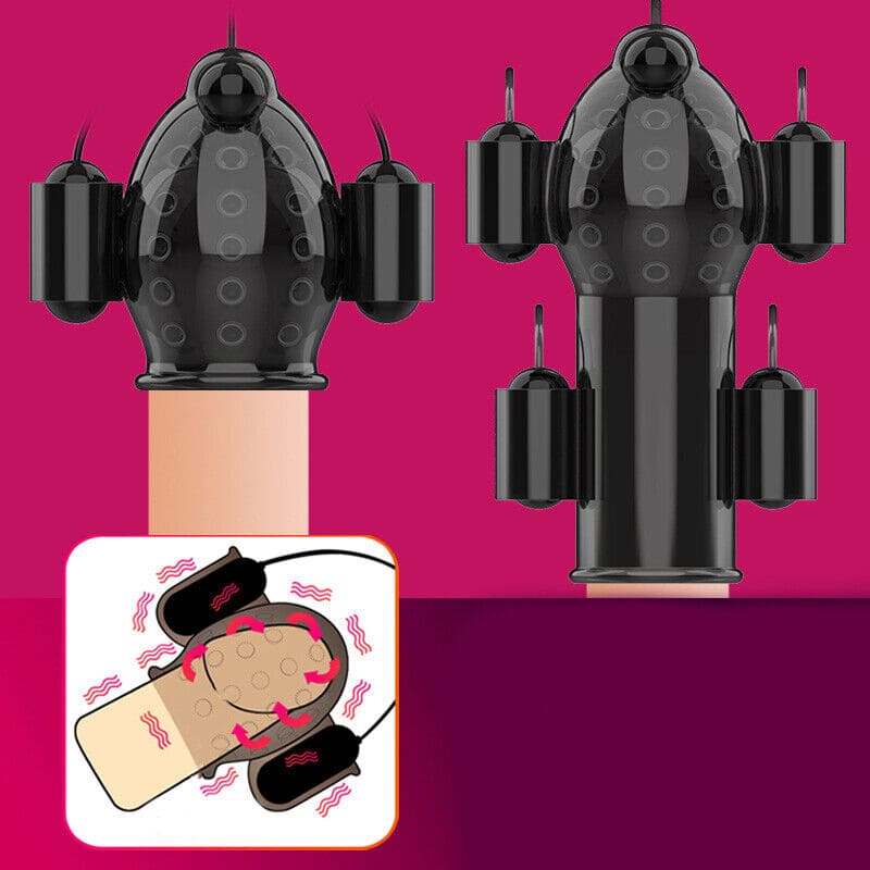 DC33E bao cao su rung kích thích bảo vệ cậu nhỏ cực phê