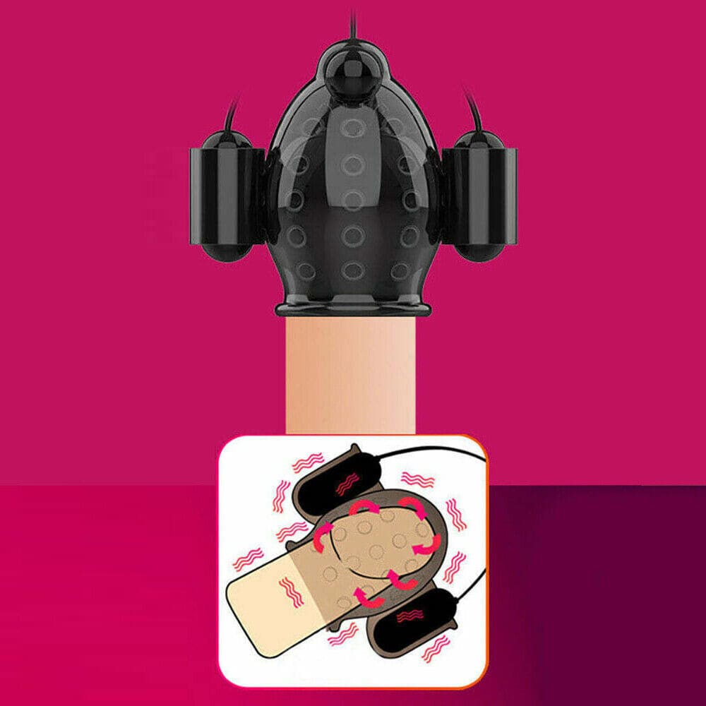 DC33E bao cao su rung kích thích bảo vệ cậu nhỏ cực phê