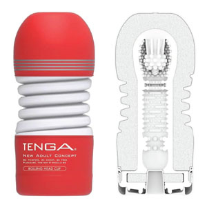 cốc thủ dâm Tenga Rolling Head Cup với thiết kế xoắn ốc điều chỉnh lực hút và kích thích mạnh mẽ đầu dương vật cốc tự sướng cao cấp từ Nhật Bản
