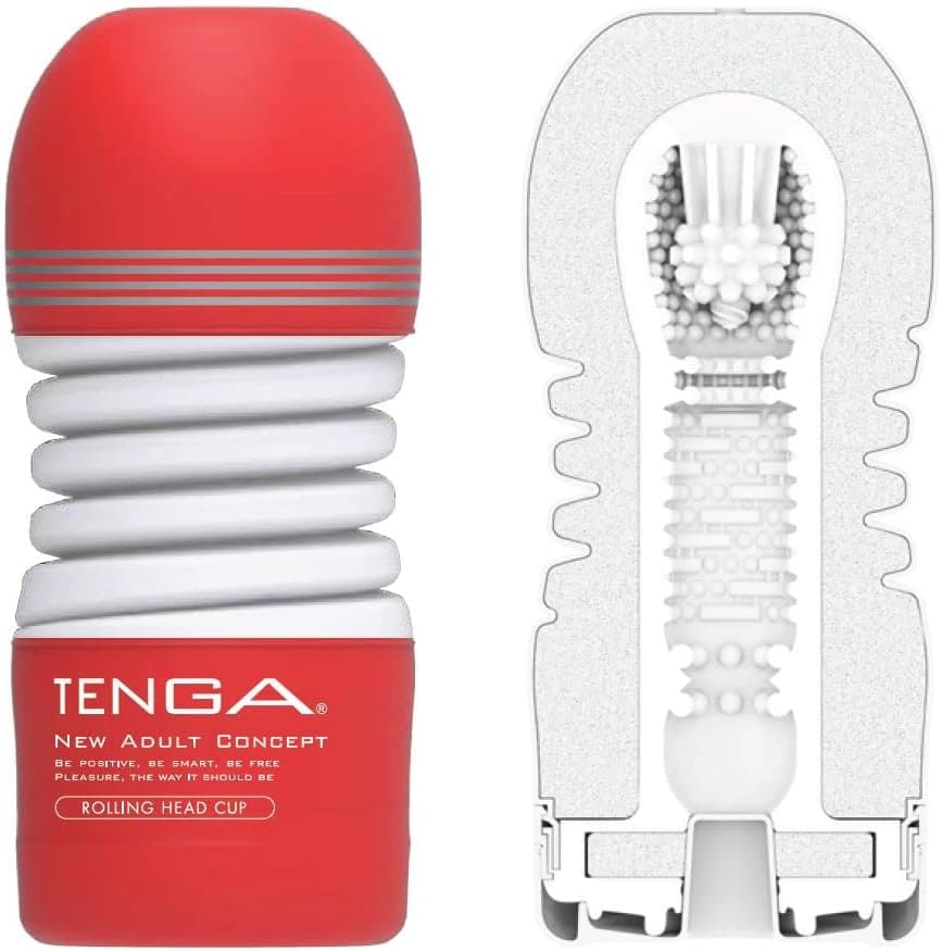 Cốc thủ dâm Tenga Rolling Head Cup xoắn ốc tăng lực hút, kích thích đỉnh cao