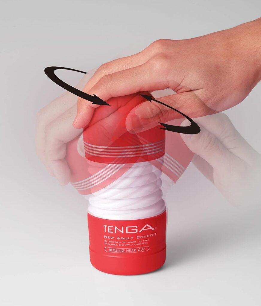 Cốc thủ dâm Tenga Rolling Head Cup xoắn ốc tăng lực hút, kích thích đỉnh cao