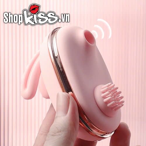  Bỏ sỉ Máy massage lưỡi liếm hình con thỏ Hee Tu Pulse Solo hàng xách tay