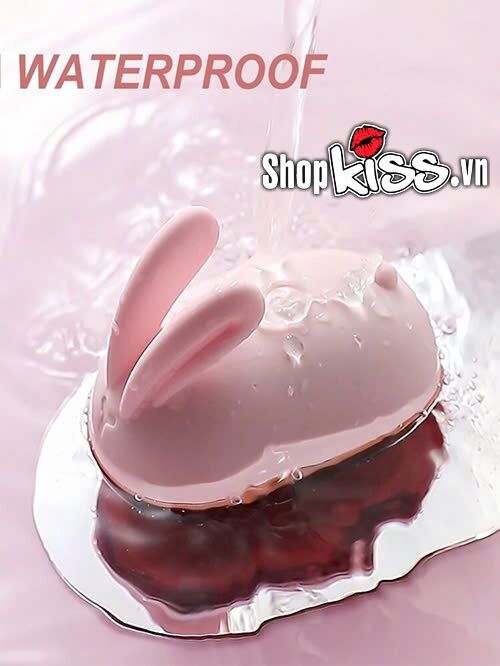  Bỏ sỉ Máy massage lưỡi liếm hình con thỏ Hee Tu Pulse Solo hàng xách tay