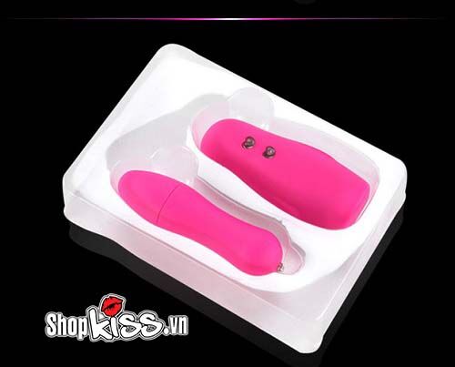 Trứng rung điều khiển xa Bullet nhỏ gọn 5 chế độ rung silicon