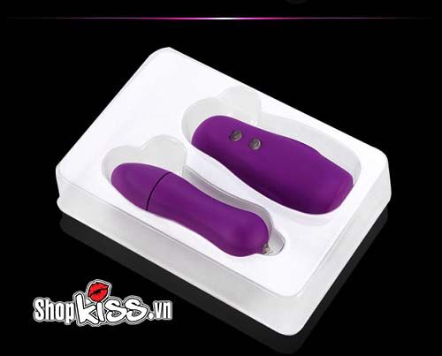 Trứng rung điều khiển xa Bullet nhỏ gọn 5 chế độ rung silicon