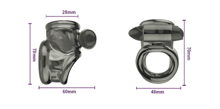 BD10K Khóa Vòng Rung Tăng Cường Cương Cứng Nam Giới Chất Lượng