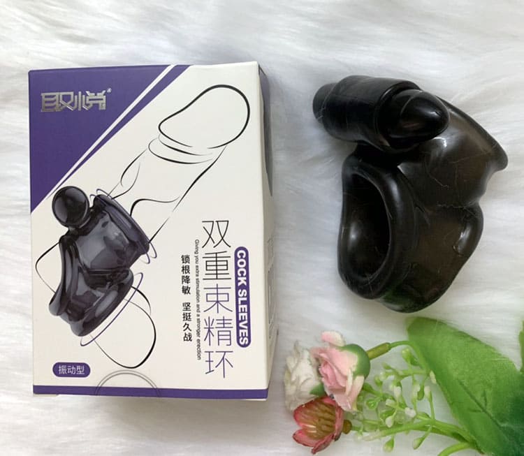 BD10K Khóa Vòng Rung Tăng Cường Cương Cứng Nam Giới Chất Lượng