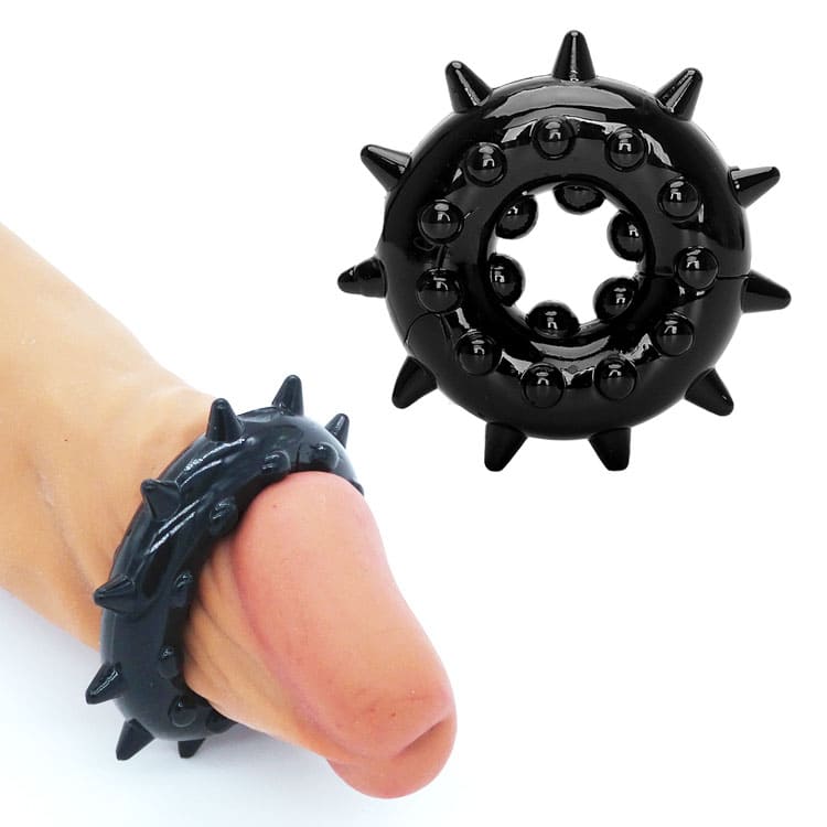 DC48E Vòng gai silicon kéo dài thời gian tăng khoái cảm vợ chồng