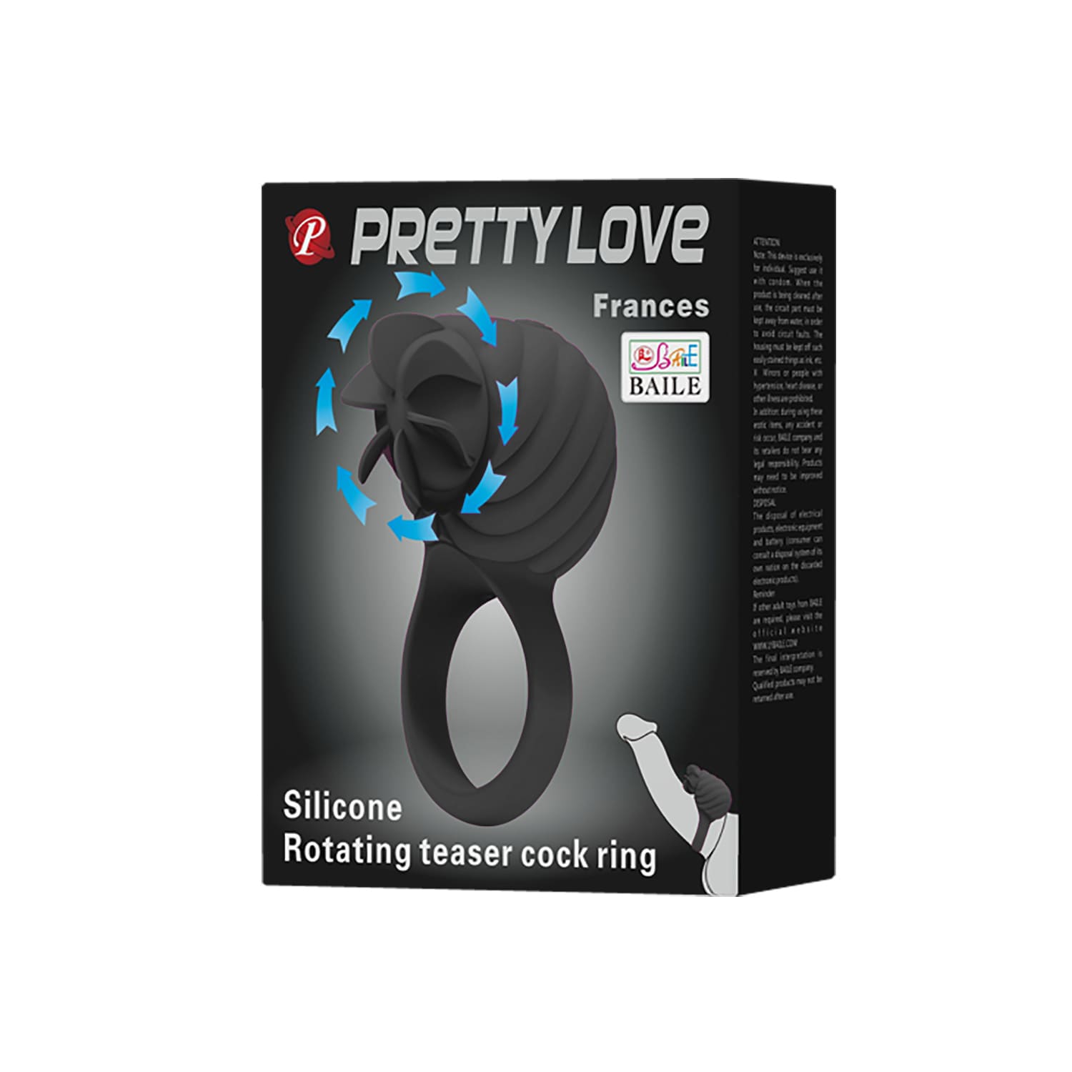 Vòng Đeo Dương Vật Xoay Kích Thích Liếm Âm Vật Nữ Hấp Dẫn