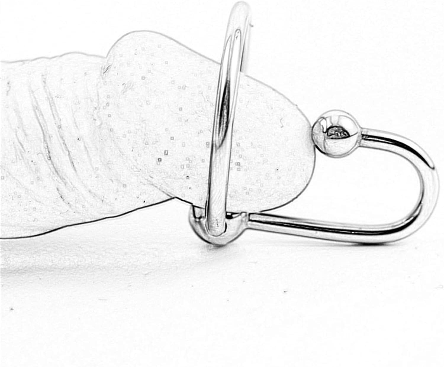 Vòng inox kéo dài cậu nhỏ, tăng khoái cảm, cực phê