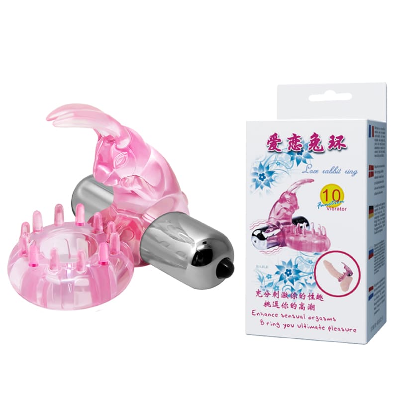 DC71A Vòng Đeo Dương Vật Rung Mạnh Tăng Cường Kích Thích Nam