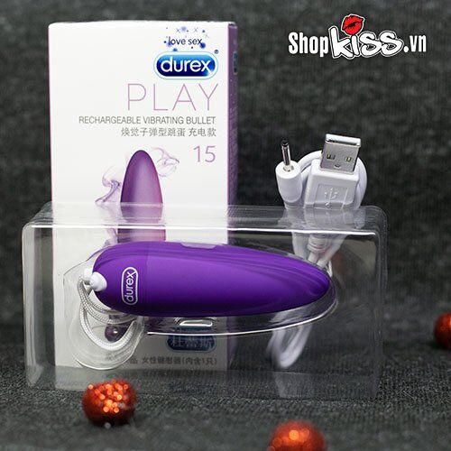 Trứng Rung Durex S-Vibe Sạc Pin 5 Chế Độ Rung Mạnh
