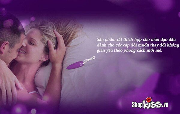 Trứng Rung Durex S-Vibe Sạc Pin 5 Chế Độ Rung Mạnh