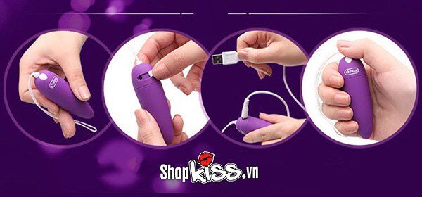 Trứng Rung Durex S-Vibe Sạc Pin 5 Chế Độ Rung Mạnh