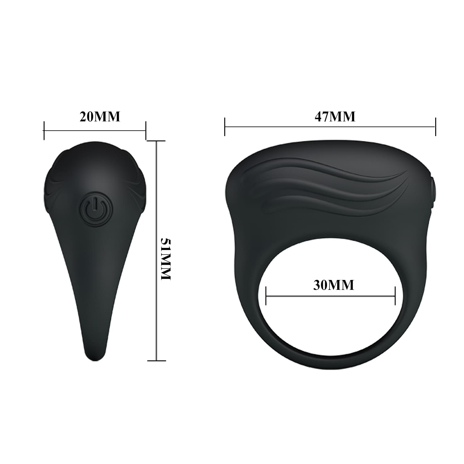 DC71C Vòng đeo rung tăng khoái cảm Cuộc yêu thăng hoa kéo dài