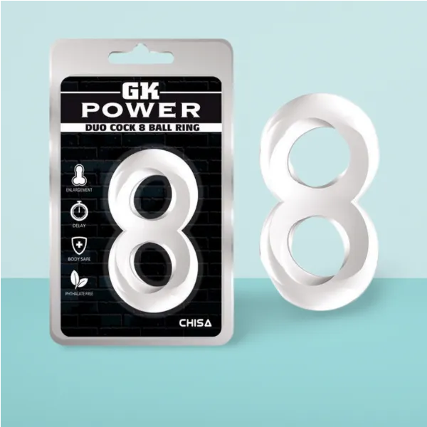 Vòng đeo cu số 8 Chisa DC60Q khóa chặt tăng cường khoái cảm Vòng đeo cu số 8 Chisa DC60Q khóa chặt tăng cường khoái cảm