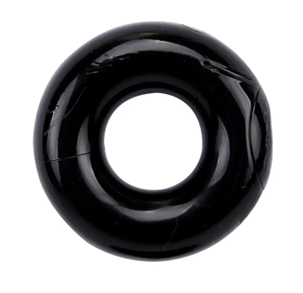 Vòng đeo cậu nhỏ Chisa DC60H đen TPE co giãn tốt tăng cường sức mạnh Vòng đeo cậu nhỏ Chisa DC60H đen TPE co giãn tốt tăng cường sức mạnh