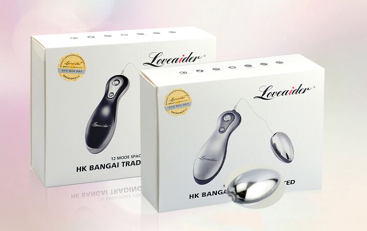 Trứng rung LoveAider mạ crom sang trọng 12 chế độ rung đa dạng