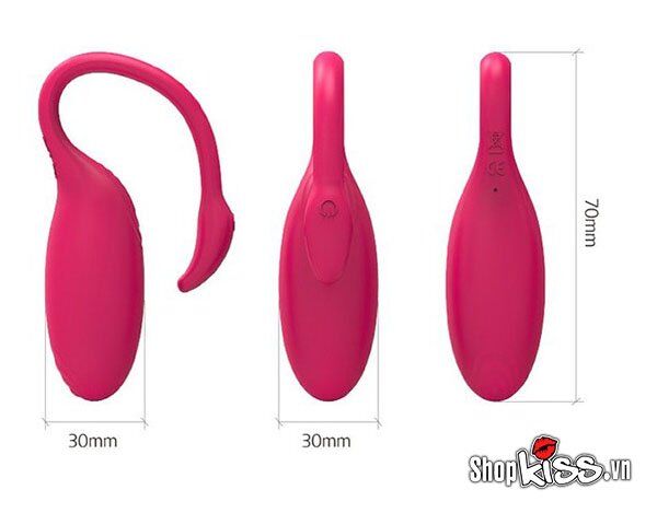 Trứng rung không dây bluetooth Thiên Nga mát xa âm vật kích thích nữ