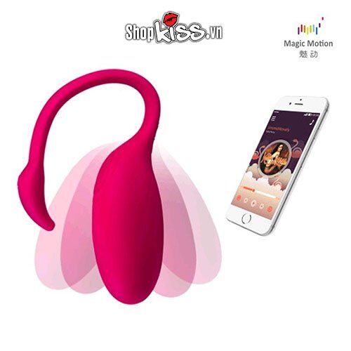 Trứng rung không dây bluetooth Thiên Nga mát xa âm vật kích thích nữ