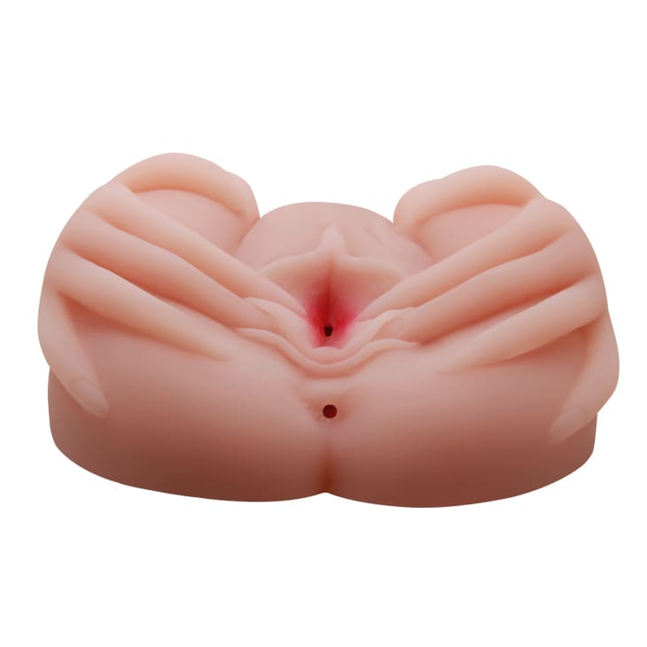 DC46 Đồ chơi tình dục nam âm đạo giả như thật có tay đang mở mép