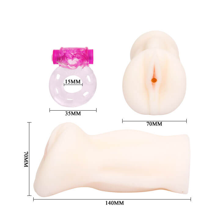 Máy thủ dâm AD06B ôm sát mềm mại rung kích thích mạnh