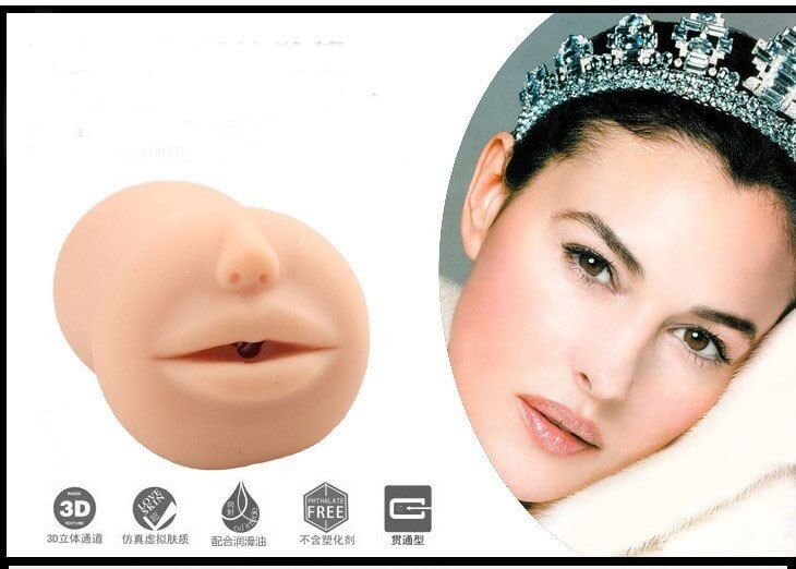 Mizzzee AD15 Sexy Lips Endless Sucking High Quality Silicone