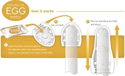 DC18 Trứng massage dương vật nam kích thích tăng khoái cảm