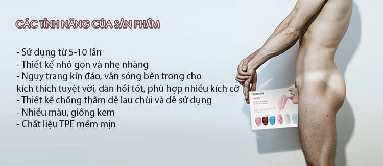 DC18C Trứng Svakom Hedy kích thích nam giới tê tái phê tận đỉnh