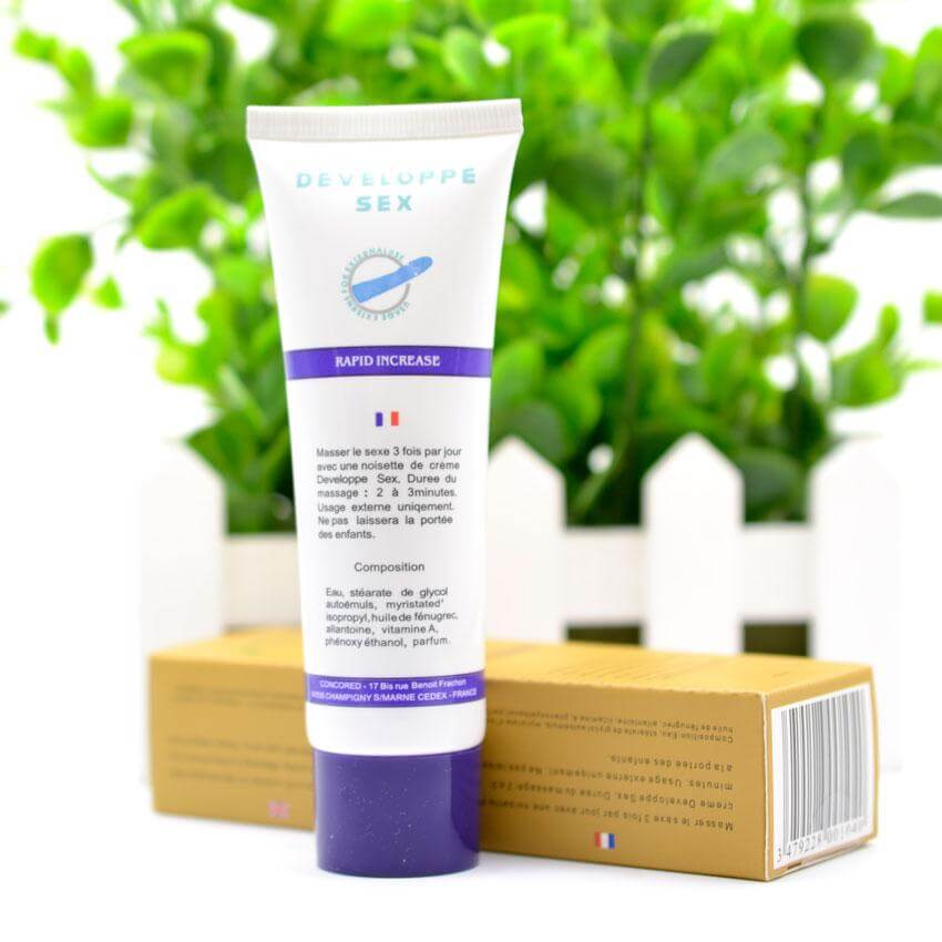XTS10Z Kem bôi Developpe Sex II tăng phát triển dương vật hiệu quả