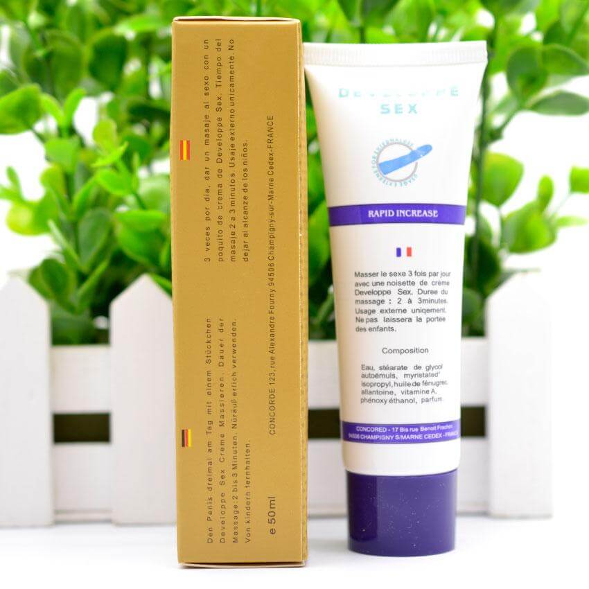XTS10Z Kem bôi Developpe Sex II tăng phát triển dương vật hiệu quả