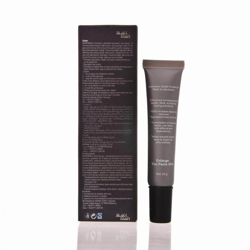 Gel bôi tăng kích thước dương vật Black Man Nga chính hãng