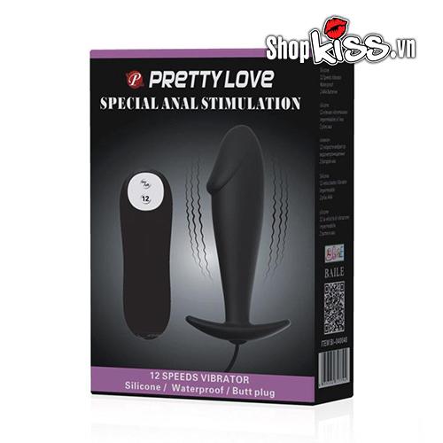 Trứng rung kích thích điểm G và hậu môn Prettylove đồng tính