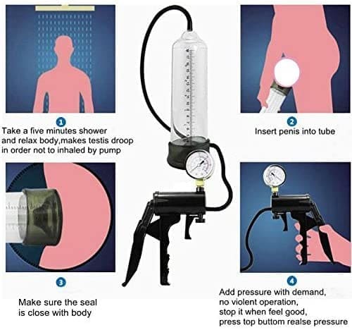 Máy bơm dương vật Semo DC68G chính hãng đồng hồ bền đẹp