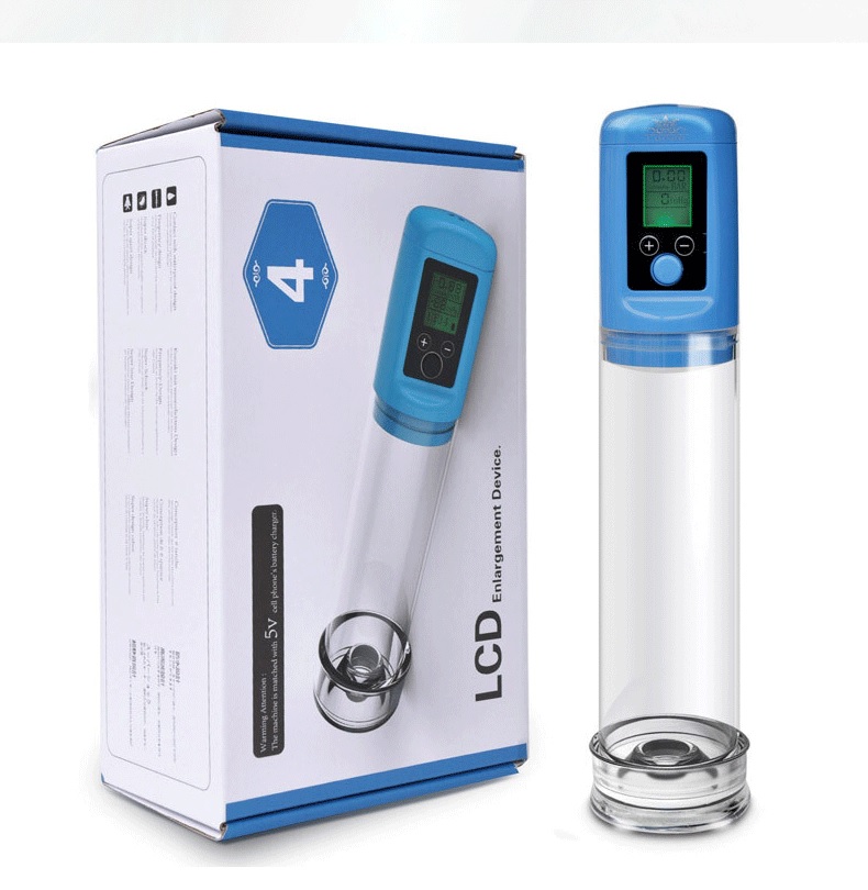 Máy tập dương vật tự động cao cấp sạc pin màn hình LED tiện lợi