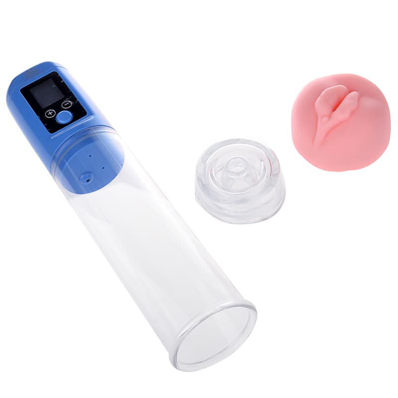 Máy tập dương vật tự động cao cấp sạc pin màn hình LED tiện lợi