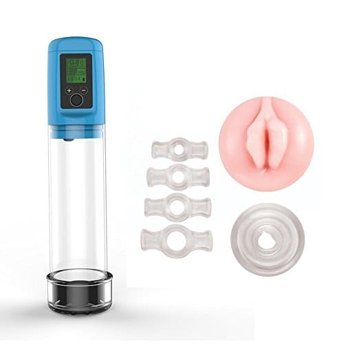 Máy tập dương vật tự động cao cấp sạc pin màn hình LED tiện lợi