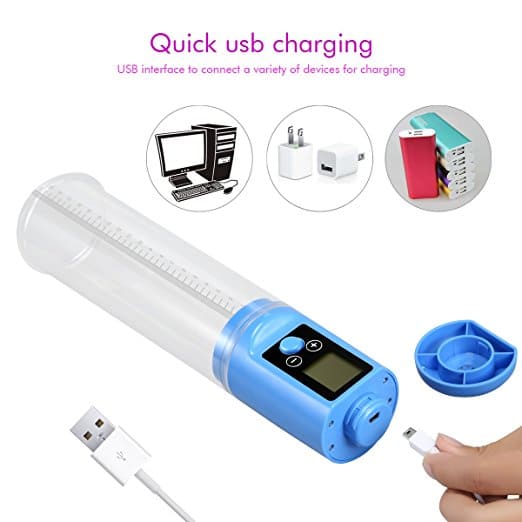 Máy tập dương vật tự động cao cấp sạc pin màn hình LED tiện lợi