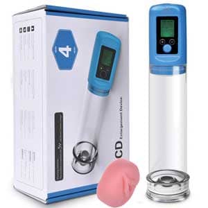 Máy tập dương vật tự động cao cấp có màn hình sạc pin 