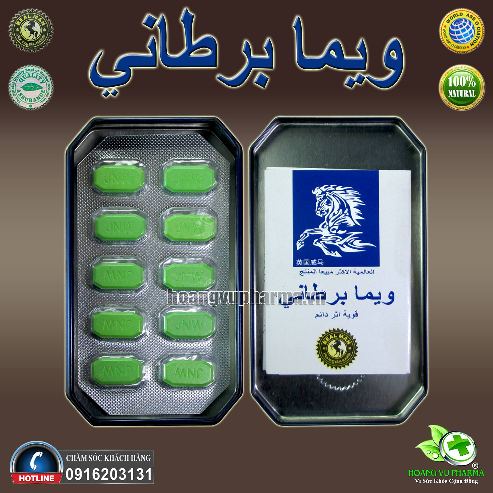 SL14 Ngựa Thái 7000 thuốc cường dương tăng sinh lực hiệu quả