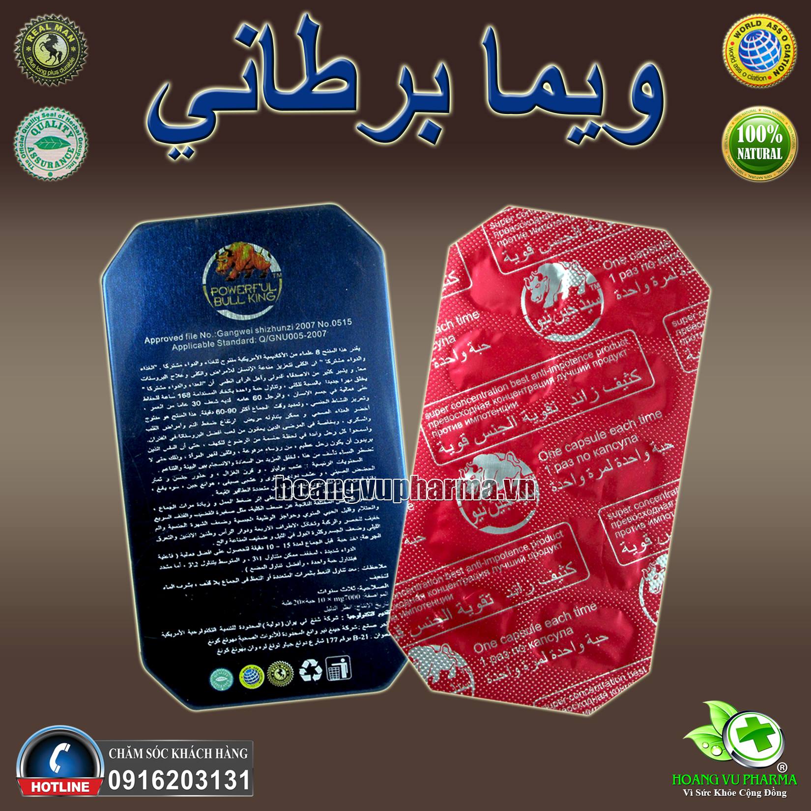 SL14 Ngựa Thái 7000 thuốc cường dương tăng sinh lực hiệu quả