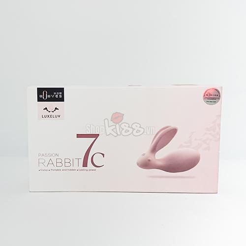 Máy rung điểm G điều khiển từ xa hình thỏ silicon cao cấp