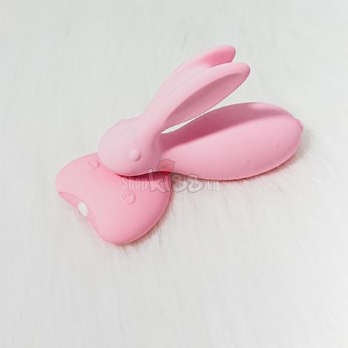 Máy rung điểm G điều khiển từ xa hình thỏ silicon cao cấp