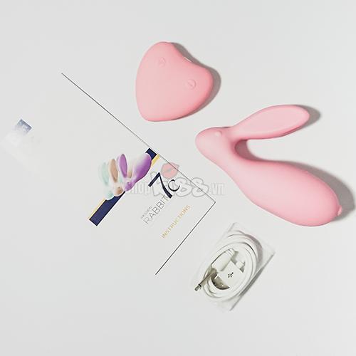 Máy rung điểm G điều khiển từ xa hình thỏ silicon cao cấp