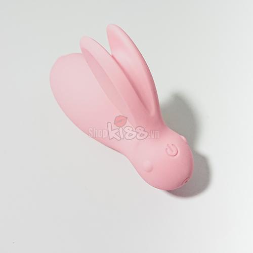 Máy rung điểm G điều khiển từ xa hình thỏ silicon cao cấp