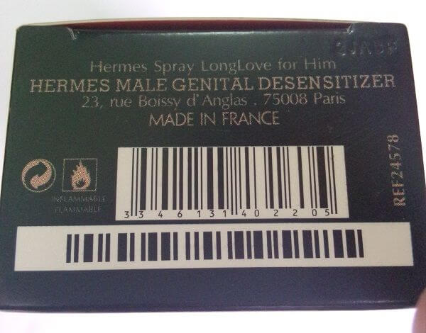 Pro Longlove Hermes XTS09H Pháp chai xịt kéo dài cuộc yêu hiệu quả