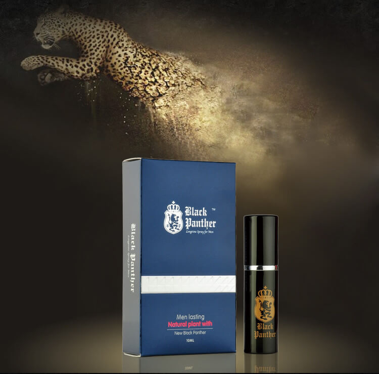 XTS12 Chai xịt kéo dài Black Panther tăng khoái cảm nam giới